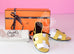 Hermes Womens Jaune Poussi Oasis Patent Sandal Slipper 36.5 Shoes - New - MAISON de LUXE - 1