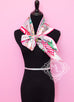 Hermes Pink Twill Silk 90 cm Le Grand Prix du Faubourg Scarf