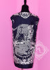 Hermes Black Navy Jungle Love Silk Tunic Dress 34 fit 36  - New - MAISON de LUXE - 3