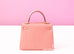 Hermes Terre Cuite Sellier Ostrich Kelly 25 Handbag