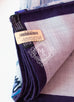 Hermes "Cavalcadour Fleuri" Purple Cashmere 140 GM Shawl Scarf