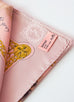 Hermes Pink Dip Dye Surteint Silk 90 cm Les Robes Scarf