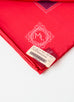 Hermes Red Twill Silk 90 cm Ex-Libris Scarf