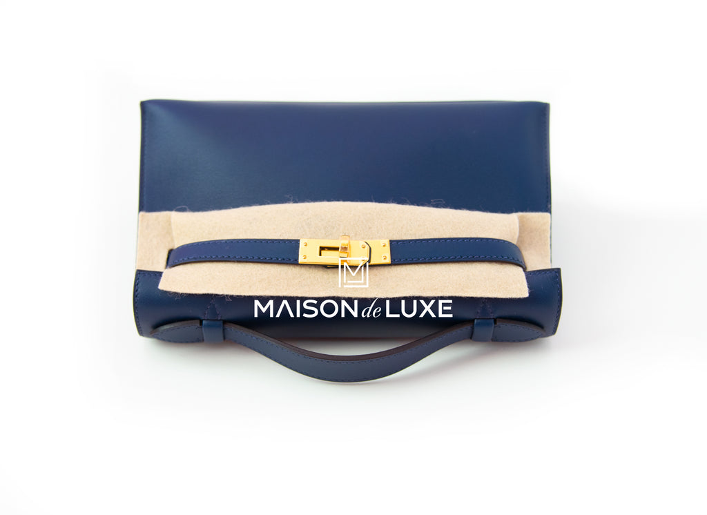 Ginza Xiaoma - ✨Brand New✨Kelly Pochette in Deep Blue