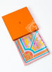 Hermes Pink Twill Silk 90 cm Flânerie à a Versailles Scarf