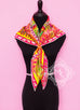 Hermes Green Twill Silk 90 cm Le Jardin de la Maharani Scarf