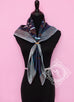 Hermes Green Twill Silk 90 cm Fouets et Badines Scarf