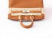 Hermes Gold Brown Togo PHW Birkin 25 Handbag
