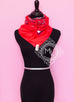 Hermes Red Twill Silk 90 cm Ex-Libris Scarf