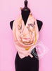 Hermes Pink Dip Dye Surteint Silk 90 cm Les Robes Scarf