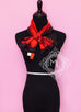 Hermes Rouge Dip Dye Surteint Silk 90 cm Bouquets Sellier Scarf