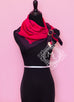 Hermes Fuchsia Dip Dye Surteint Silk 90 cm Etriers Scarf