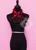 Hermes Rouge Dip Dye Surteint Silk 90 cm Bride De Cour Scarf