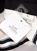 Hermes White Black Bride de Gala Silk Babydoll Blouse 34  - New - MAISON de LUXE - 6