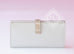 Hermes Gris Perle Ficelle Lizard Gray Bearn Long Wallet - New - MAISON de LUXE - 4