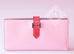 Hermes Rose Sakura Bougainvillea Lizard Pink Bearn Long Wallet - New - MAISON de LUXE - 2