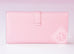 Hermes Rose Sakura Trifold Pink Chevre Bearn Long Wallet - New - MAISON de LUXE - 4