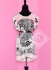 Hermes White Jungle Love Silk Tunic Dress 34 fit 36  - New - MAISON de LUXE - 3