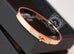 Hermes Rose Gold Diamond Kelly Bracelet SH