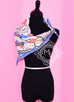 Hermes Silk 70 cm Blue Sports D'Hiver Scarf - New - Sale Item - MAISON de LUXE - 5