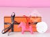 Hermes Pink Rose Azalee Rodeo Bag Charm Pm- New - MAISON de LUXE - 1