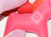 Hermes Pink Rose Azalee Rodeo Bag Charm Pm- New - MAISON de LUXE - 4