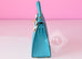 Hermes Bleu Blue Paon GHW Epsom Sellier Kelly 25 Handbag - New - MAISON de LUXE - 4