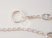 Hermes 925 Sterling Silver Farandole 120 47" Long Necklace