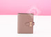 Hermes Gris Asphalte Bearn Compact Wallet Clutch