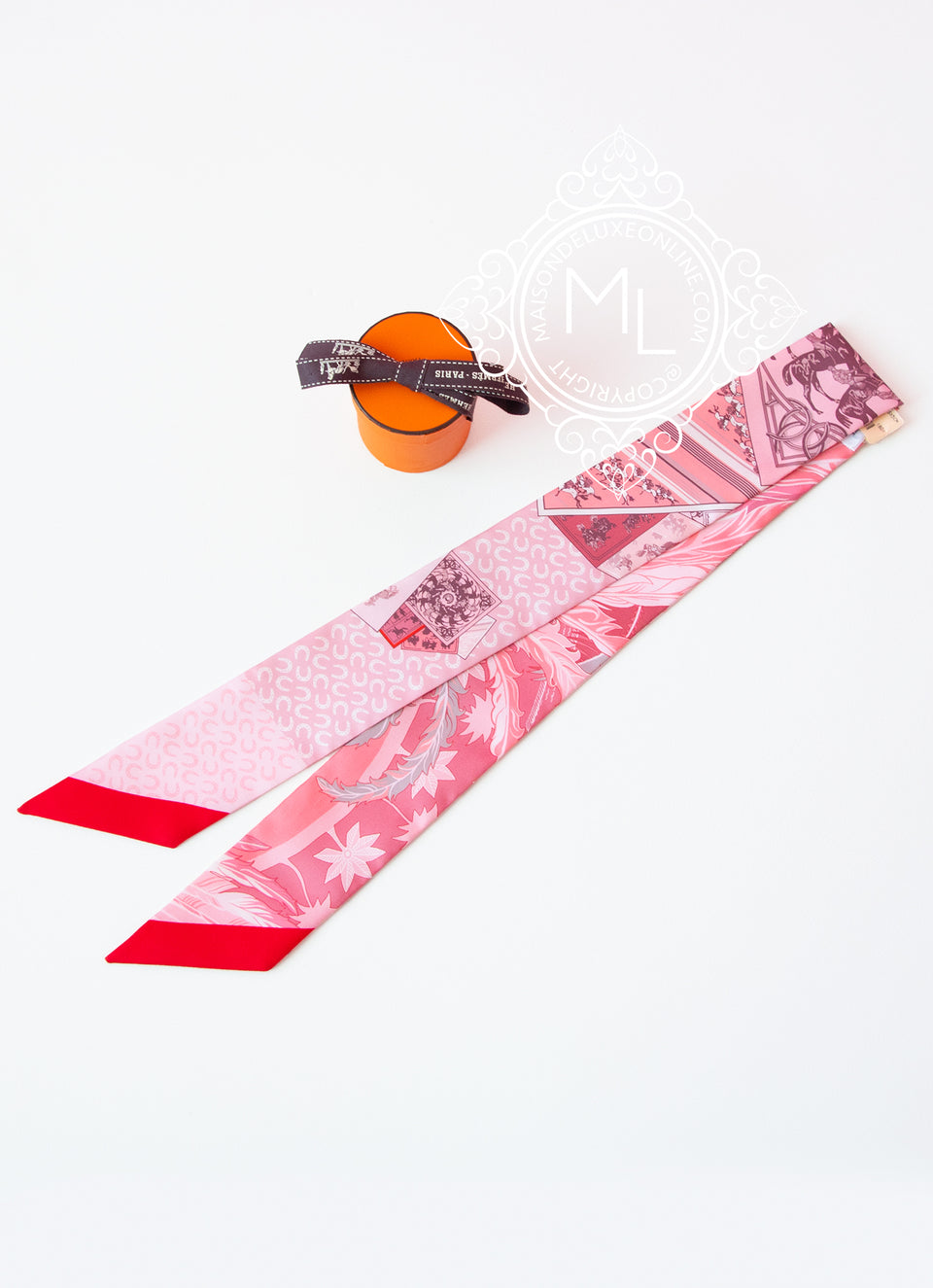 Hermes Pink Cheval Phœnix Twilly