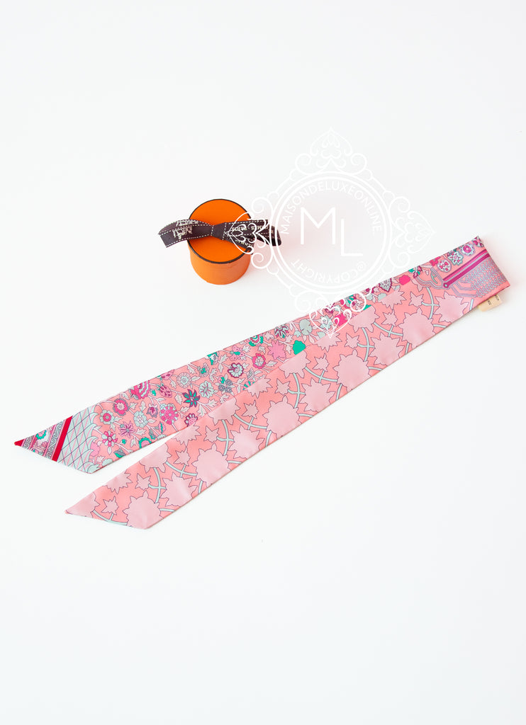 Hermes Pink Tapis Persans Twilly