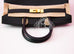 Hermes Black Noir Epsom GHW Birkin 30 Handbag