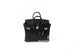 Hermes Birkin 25 Black Matte Crocodile Alligator Palladium Handbag