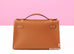 Hermes Gold GHW Swift Mini Kelly Pochette Clutch