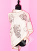 Hermes Cashmere 140 GM Dans l'atelier de Robert Dallet Off White Shawl Scarf - New - MAISON de LUXE - 9