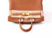 Hermes Gold Brown Togo GHW Birkin 25 Handbag