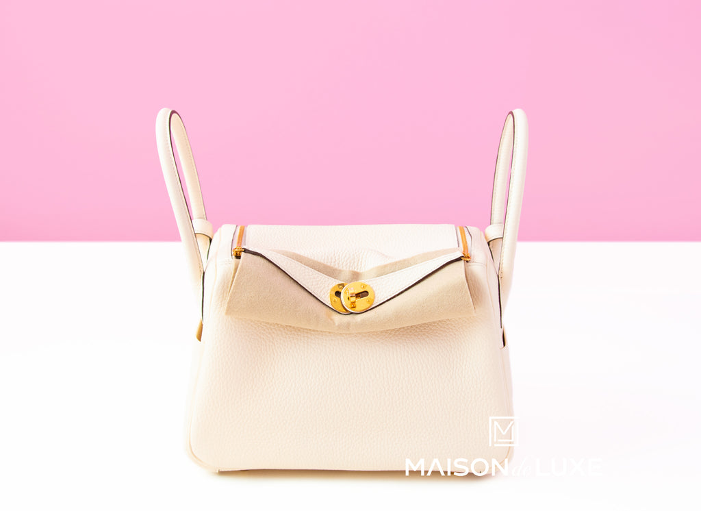 Hermes Nata Clemence Lindy 26 Handbag
