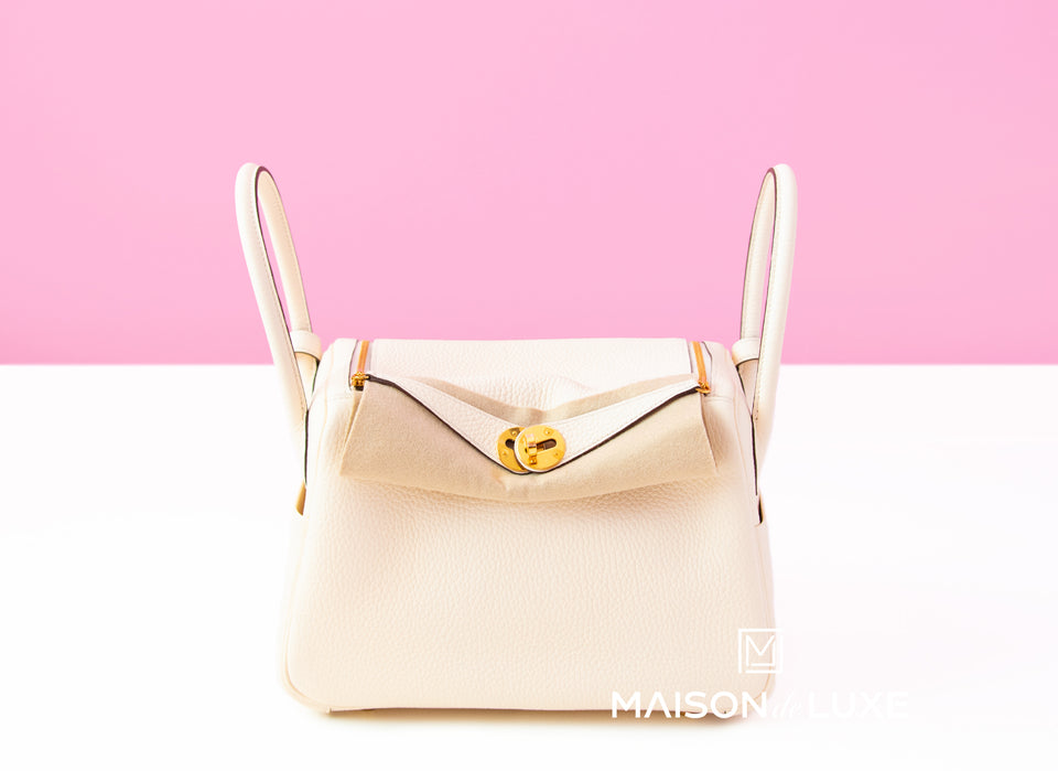 Hermes Nata Clemence Lindy 26 Handbag
