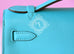 Hermes Blue Bleu Paon Mini Kelly Pochette Clutch - New - MAISON de LUXE - 8