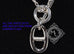Hermes 925 Silver Amulette Chaîne d'Ancre Charm Pendant Necklace - New - MAISON de LUXE - 4