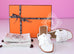 Hermes Womens White Oran Sandal Slipper 37 Shoes - New - MAISON de LUXE - 1