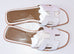 Hermes Womens White Oran Sandal Slipper 37 Shoes - New - MAISON de LUXE - 3