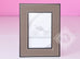 Hermes Classic Pleiade Etoupe Leather Photo Frame - New - MAISON de LUXE - 2