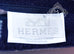 Hermes Classic Caban Blue Wool Cashmere Avalon III Cushion Pillow - New - MAISON de LUXE - 5