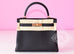 Hermes Noir Black GHW Togo Kelly 28 Handbag - New - MAISON de LUXE - 3