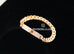 Hermes Rose Gold Diamond Kelly Gourmette Bracelet SH