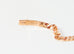 Hermes Rose Gold Diamond Kelly Gourmette Bracelet SH