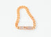 Hermes Rose Gold Diamond Kelly Gourmette Bracelet SH