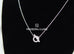Hermes White Gold Diamond Finesse Pendant Necklace