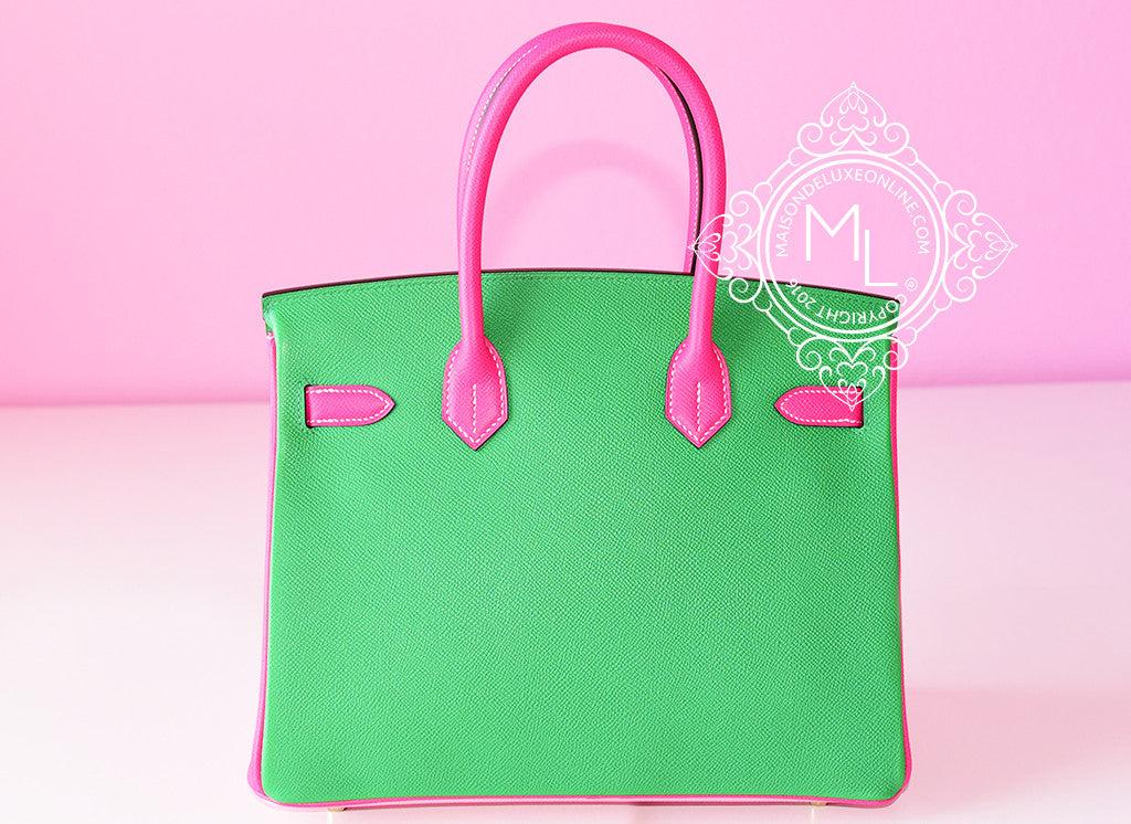 Hermès Birkin 30 Rose Confetti Epsom PHW (USA ONLY) – The Luxury